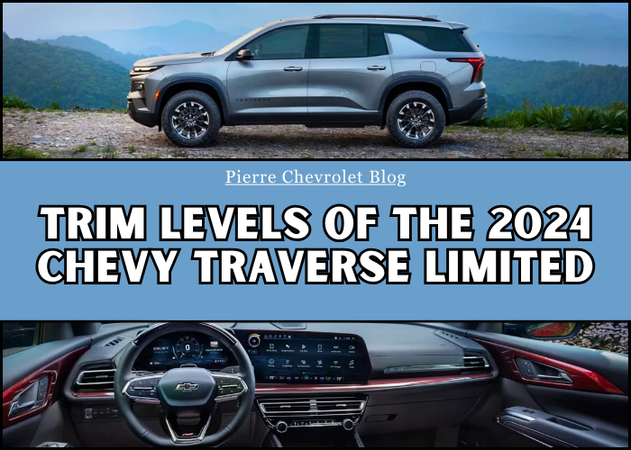 Trim Levels of the 2024 Chevy Traverse Limited